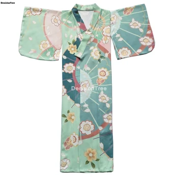 2021 japonez stil kimono dress femei haori samurai costum casual vintage fete kawaii petrecere tradițională kimono-halat