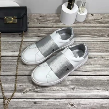 2021 nou sălbatic pantofi albi din piele de moda retro 35-44 dimensiune cupluri cu logo-ul personalizat de înaltă calitate, pantofi de panza.