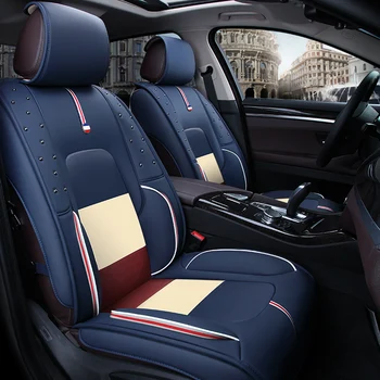 3D Car Seat Cover Perna Mare de Fibre din Piele de Styling Auto Pentru Jeep Grand Cherokee, Wrangler Commander Compass, Patriot