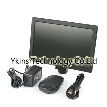 Full HD de 5.0 MP 9 inch Ecran AIO Tablet PC Industrial Digital Video Camera Microscop USB, TF Card cu funcție de Măsurare