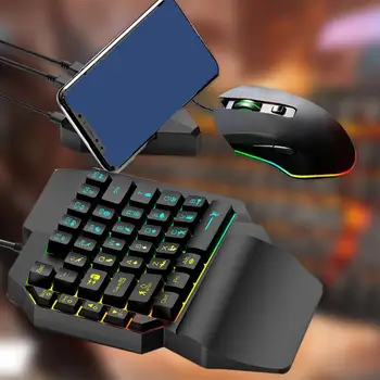 Mouse tastatura de uz Casnic Robust-O Mână cu Fir Tastatură Mecanică de Gaming Mouse-ul pentru Office Mouse de Calculator Office Mouse-ul
