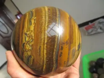 Xd j00511 Naturale de Ochi de Tigru cristal de cuarț sfera minge 118mm